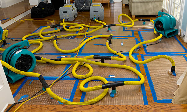 Professional Crawl Space Water Removal technician working in Fountain Valley, CA